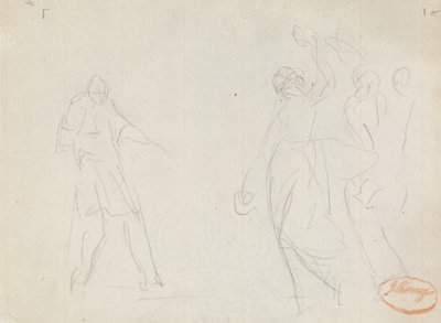 Figure Composition Study 39 by George Romney